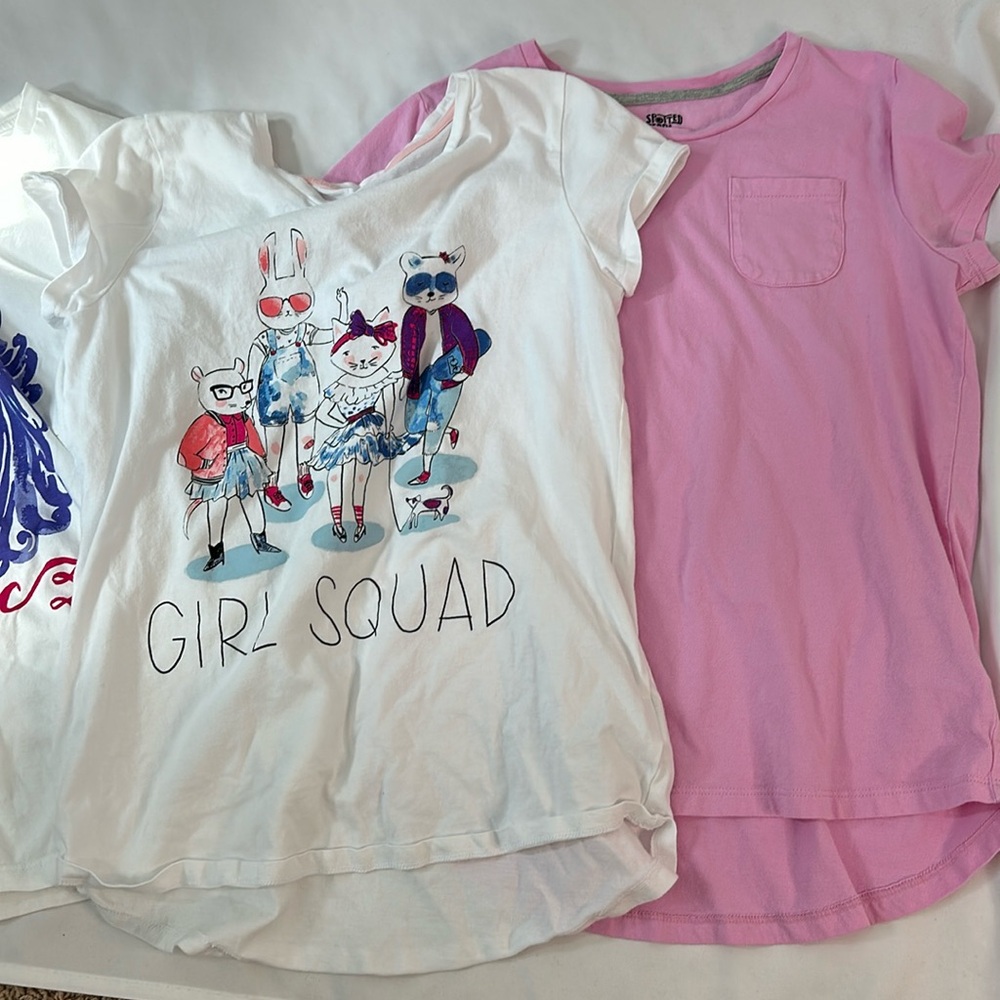 Bundle of 4 girls t-shirts size 14/16